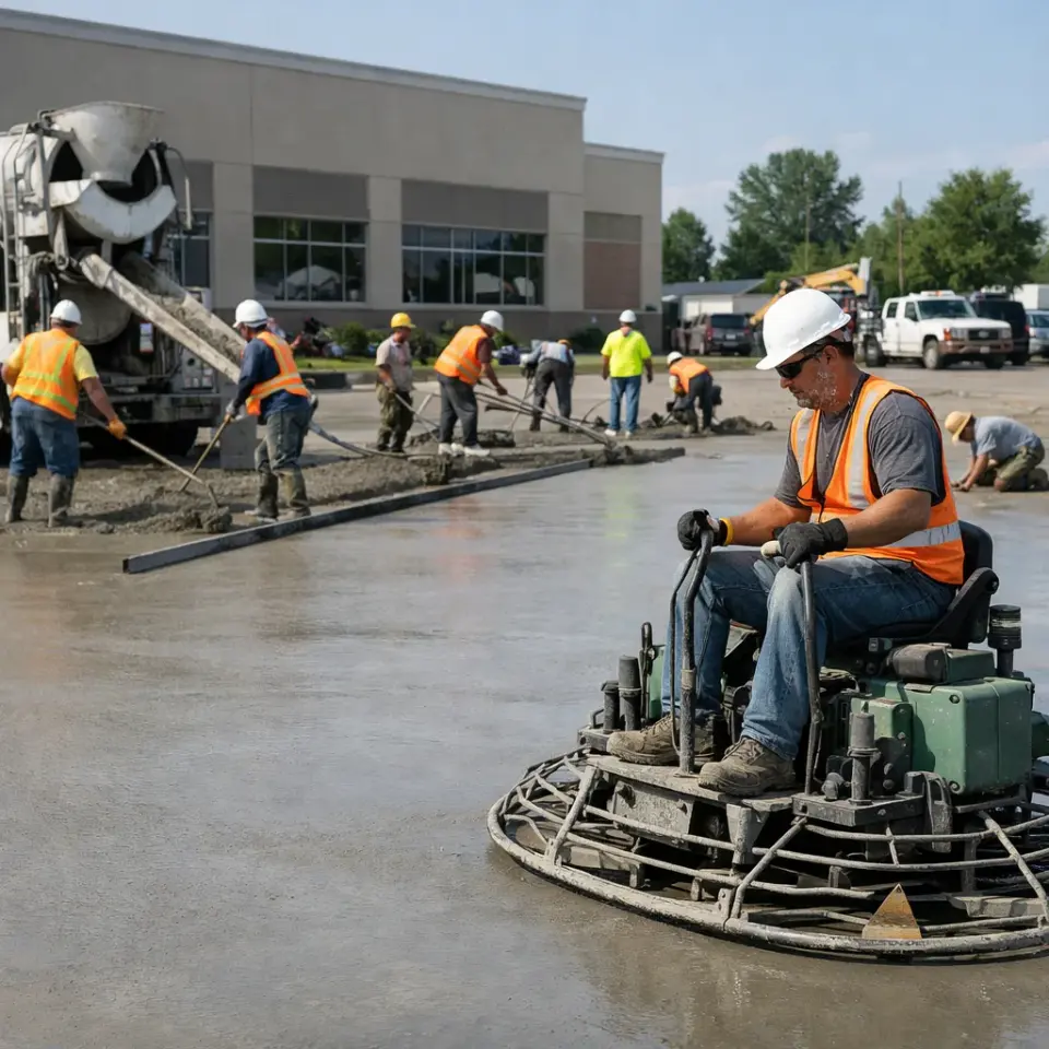 concrete contractor in Hilliard, OH